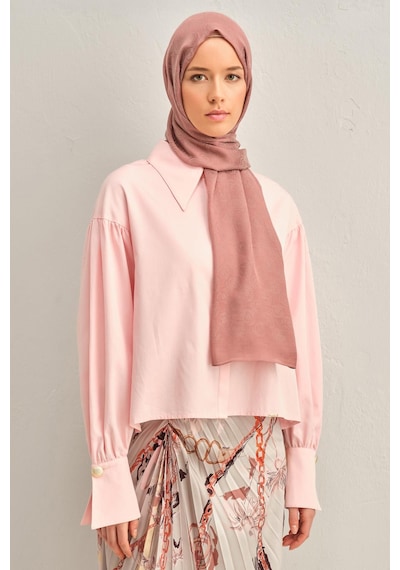 Armine Trend Lyon Şal - 2 - Koyu Pudra 247310