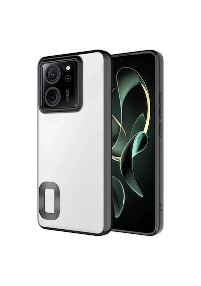 Kilifone - Xiaomi Uyumlu Mi 13t Pro - Kılıf Kamera Korumalı Tatlı Sert Omega Kapak - Siyah