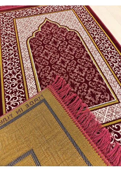 Kadife Seccade - 70x110 Cm - Yumuşak Ve Konforlu Fuşya