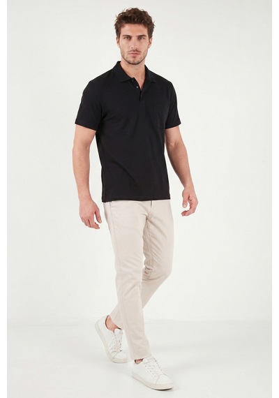 Buratti Pamuklu Regular Fit Göğüs Cepli Düğmeli Polo T Shirt Erkek Polo T Shirt 4565001 Siyah Buratti Pamuklu Regular Fit Göğüs Cepli Düğmeli Polo T Shirt Erkek Polo T Shirt 4565001 Siyah