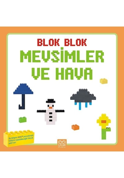 Blok Blok-Mevsimler ve Hava- 1001 Çiçek