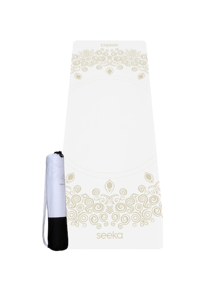 Seeka Yoga Pro Serisi Rise Yoga Mat - Beyaz