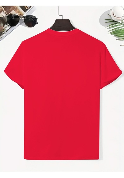 Uyguntarz Çocuk Happycherry Baskılıtasarım Tshirt Kırmızı