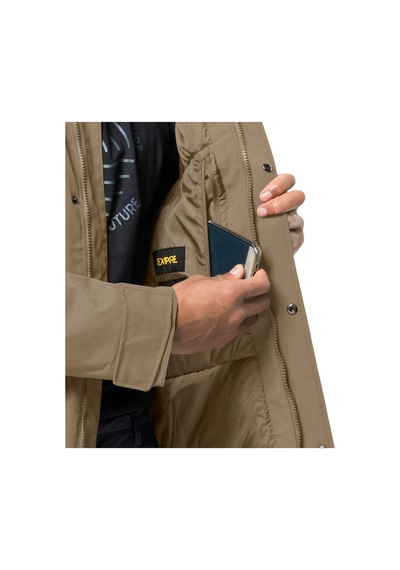 Jack Wolfskin Glacier Canyon Parka Krem krem