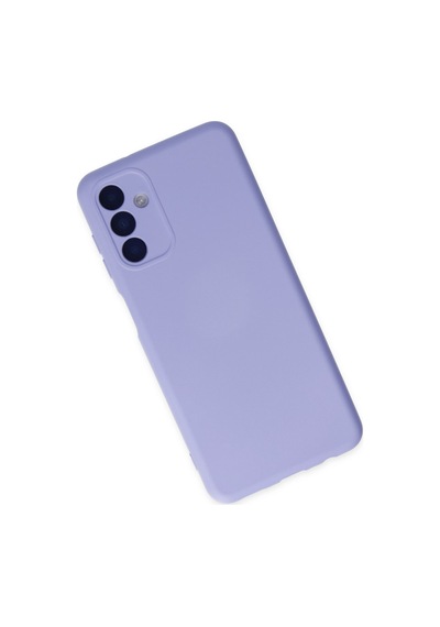 Samsung Uyumlu Galaxy A04s Uyumlu Kılıf Nano İçi Kadife Silikon - Lila