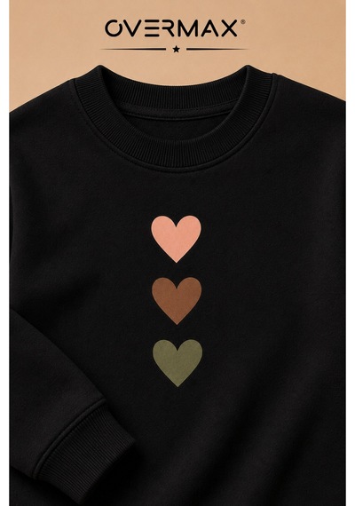 Overmax Çocuk Eşofman Takımı Sevimli Kalpler Baskılı Sweatshirt & Eşofman Altı Siyah Üst-siyah Alt - 918470880 Siyah Üst-siyah Alt Overmax Çocuk Eşofman Takımı Sevimli Kalpler Baskılı Sweatshirt & Eşofman Altı Siyah Üst-siyah Alt - 918470880 Siyah Üst-siyah Alt