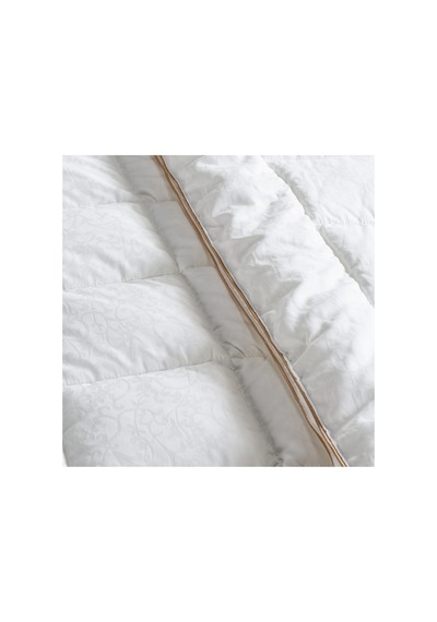 Crowna Pamuk Kumaş Jakarlı Çeyizlik Yorgan 220x240 Cm Ekru - 83818996 Ekru - 83818996 Ekru