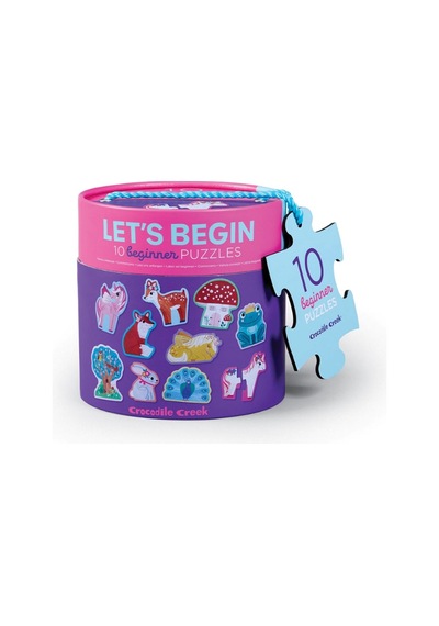 Crocodile Creek Ilerleyen Puzzle Unicorn