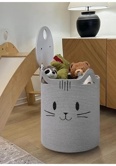Oyuncak Düzenleyici Keçe Sepet Organizer 38x25x13 Cm Diğer