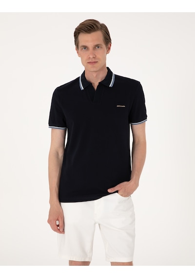Pierre Cardin Erkek Lacivert Tişört 50302625-vr033 Lacivert
