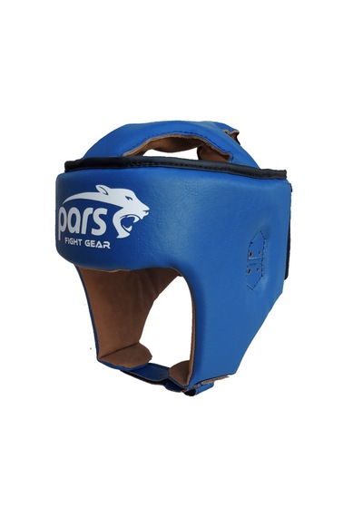 Parsspor Pars Boks Kickboks Kaskı Açık Müsabaka Kaskı Mavi