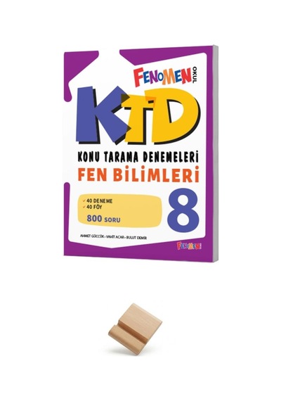 Fenomen Lgs 8. Sınıf 2027 Konu Tarama Denemeleri Fen Bilimleri + Telefon Standı