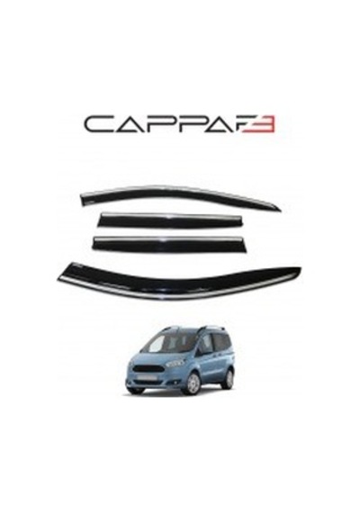 Ford Courier 2014-2018 Yıl Aralığı Uyumlu Cam Rüzgarlığı 4 Parça