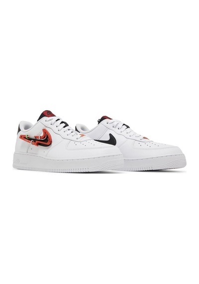 Nike Air Force 1 Low Carabiner Swoosh Red Spor Ayakkabı Çok Renkli