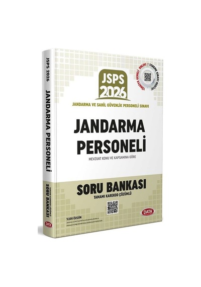 Data 2026 Jsps Jandarma Personeli Soru Bankası Çözümlü Data Yayınları