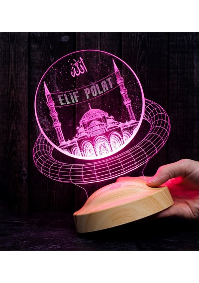 Mahyalı Camii, Kişiye Özel Dini Hediye 3D Led Lamba