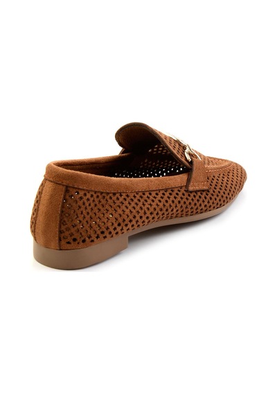 Bambi Taba Kadın Loafer Ayakkabı K01688010902 Taba