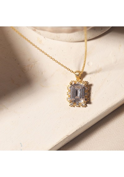 Lily Baget Kolye 718954 Gold Gümüş