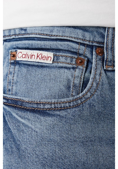 Calvin Klein Erkek Kot Pantolon Lv04re700g 2tg Mavi Mavi