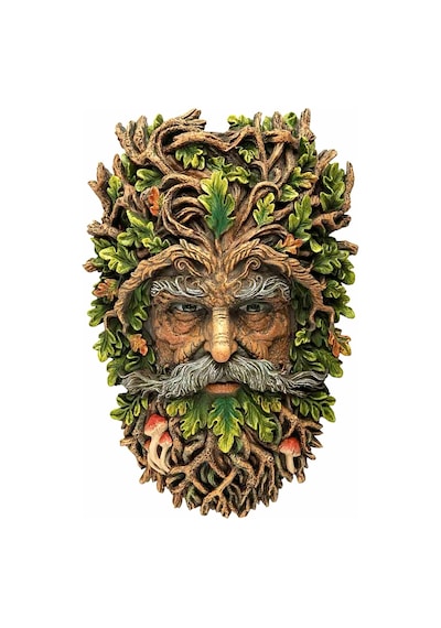 Elderwood Serisi Green Man Yeşil Adam Duvar Panosu