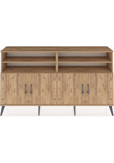 Arges Konsol 6 Raflı 4 Kapaklı 176x30x99 Çam-çam Çam-çam Arges Konsol 6 Raflı 4 Kapaklı 176x30x99 Çam-çam Çam-çam