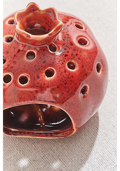 Pasabahce Nar Porselen Tealight Mumluk S Kırmızı - 1 Adet