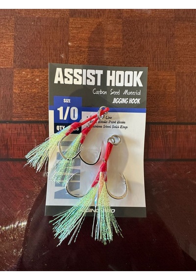 1/0 Karbon Çelik Assist Hook: Büyük Avların Vazgeçilmezi