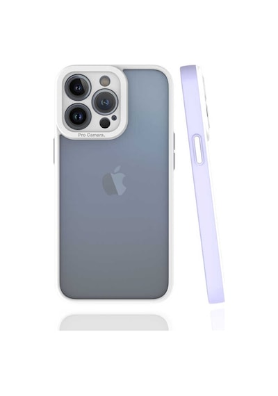 Apple Uyumlu iPhone 13 Pro Uyumlu Zore Mima Kılıf-lila Lila -