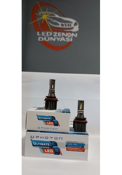Photon Ultimate H15na +5plus Fansız Led Headlight Turuncu Beyaz