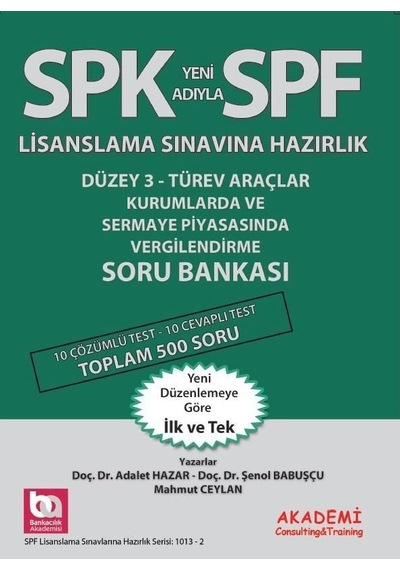 Kurumlarda ve Sermaye Piyasasında Vergilendirme Deneme Sınavı