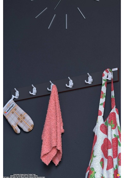 Arı 18 Kancalı Mutfak Askısı 3'lü Set 81,4x9,6 Cm - Şık Tasarım, Çok Amaçlı Düzenleyici Ve Yer Tasarrufu 95 Cm Arı 18 Kancalı Mutfak Askısı 3'lü Set 81,4x9,6 Cm - Şık Tasarım, Çok Amaçlı Düzenleyici Ve Yer Tasarrufu 95 Cm