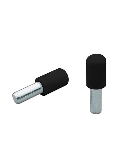 Plastik Başlı Metal Raf Pimi 5 Mm Siyah 100 Adet