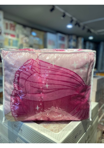 Sarar Gift Tek Kişilik Battaniye-1,90 Kg Ince Battaniye Mevsimlik Pembe