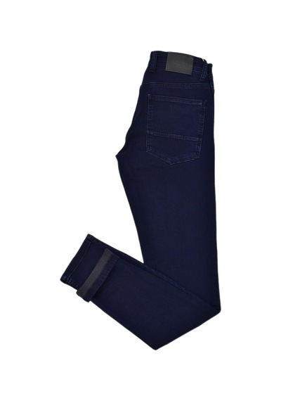 Erkek Lacivert Silim Fit 5 Cepli Jeans Pantolon Bgl-st03820 Lacivert