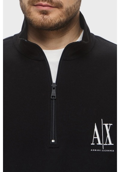 Armani Exchange Erkek Sweat Xm000370 Af10818 Uc001 Siyah Siyah