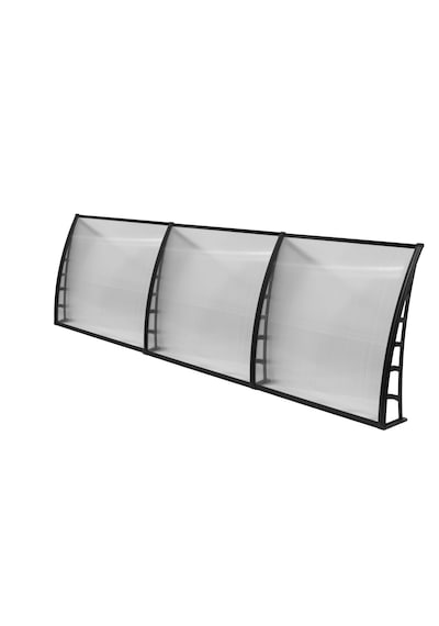 KAPI PENCERE ÜSTÜ PRATİK SUNDURMA 105X360 - ŞEFFAF