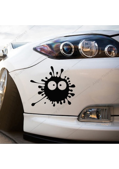 Şaşkın Çamur Sticker Leke Araba Sticker Şaşkın Arma Sticker