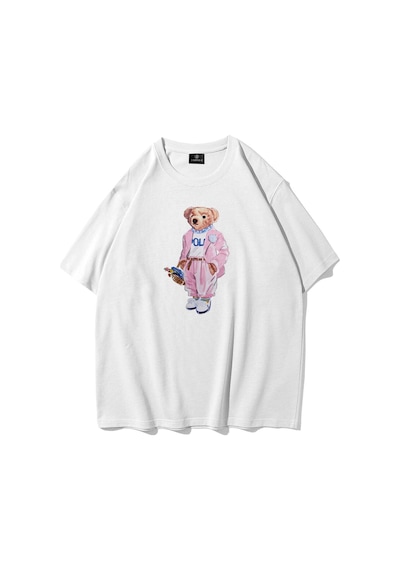 Tarzsokak Unisex Teddy Beyaz Tshirt