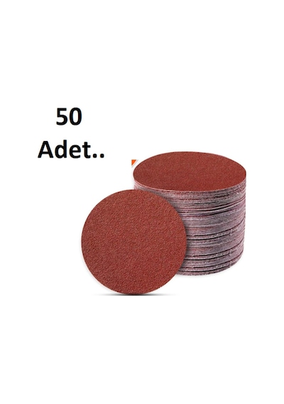 Cırt Zımpara 115 Mm 50 Adet - Kum Seçmeli