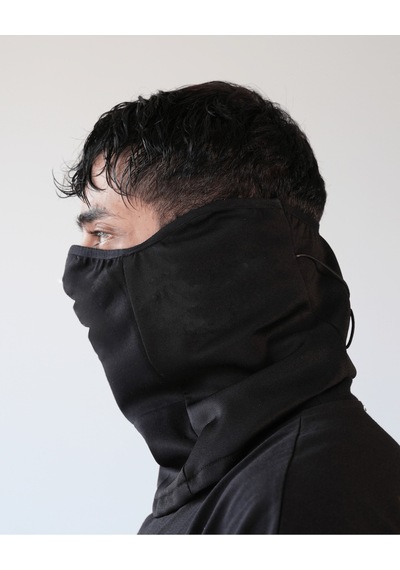 Siyah Baskısız Strike Winter Warrior Reflektörlü Maske-boyunluk-ağızlık-buff Siyah