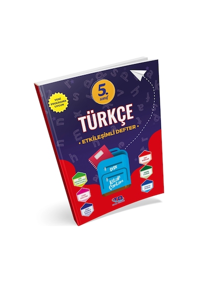 5.sınıf Türkçe Etkileşimli Defter