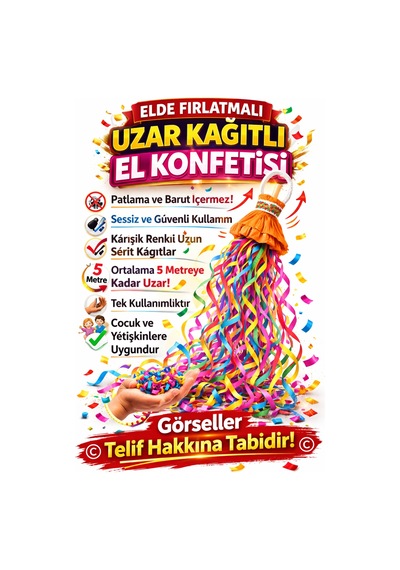 Yeni Nesil Konfeti, Nişan, Eğlence, Doğum Günü İçin Harika Bir Ürün Diğer