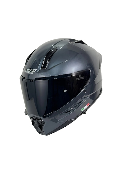 Sway Sw 868 Hd Kapalı Kask Gri