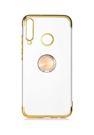 Huawei P40 Lite E Kılıf Gess Kenarları Renkli Yüzük Aparatlı Kılıf 001