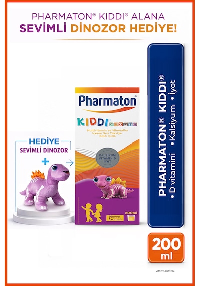 Peluş Oyuncak Hediyeli Kiddi Şurup