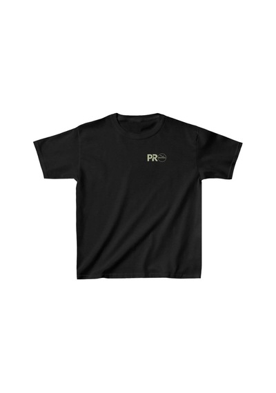 Assema Unisex Çocuk Baskılı T-shirt - Siyah Çok Renkli