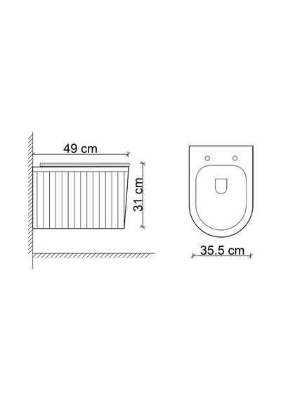 Et-w1000mf Asma Klozet Mat Füme Diğer