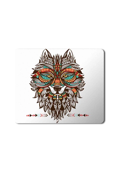 Lobo Tribal Mouse Pad Mousepad