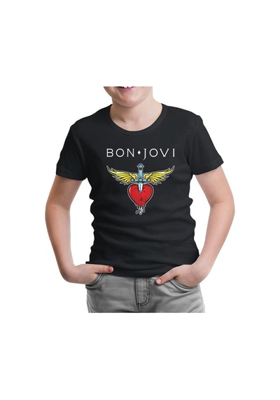 Lord Tshirt Bon Jovi Siyah Çocuk Tshirt