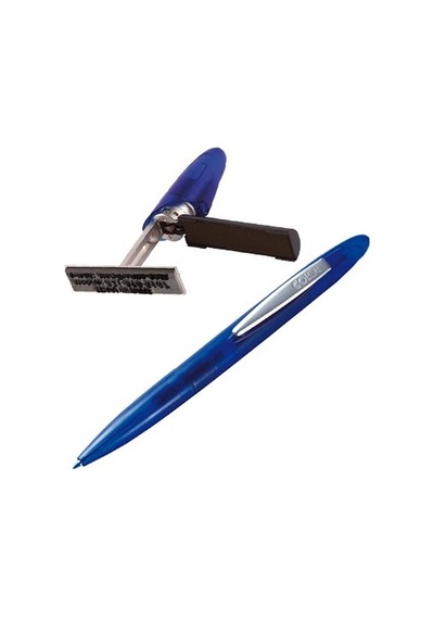 Colop Stamp Wrıter Kalem Kaşe Mavi - 8 x 33 MM